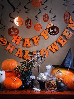 Spir�lov� dekorace halloween
