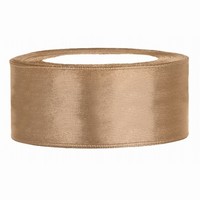 Stuha sat�nov� zlat� 2,5cm/25m