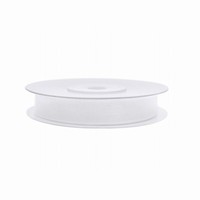 Stuha �if�nov� b�l� 0,6cm/25m