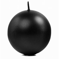 Sv��ka koule metalick� 8cm �ern�