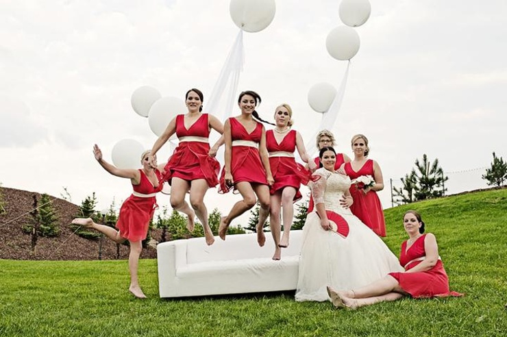 Svatebn� balonky