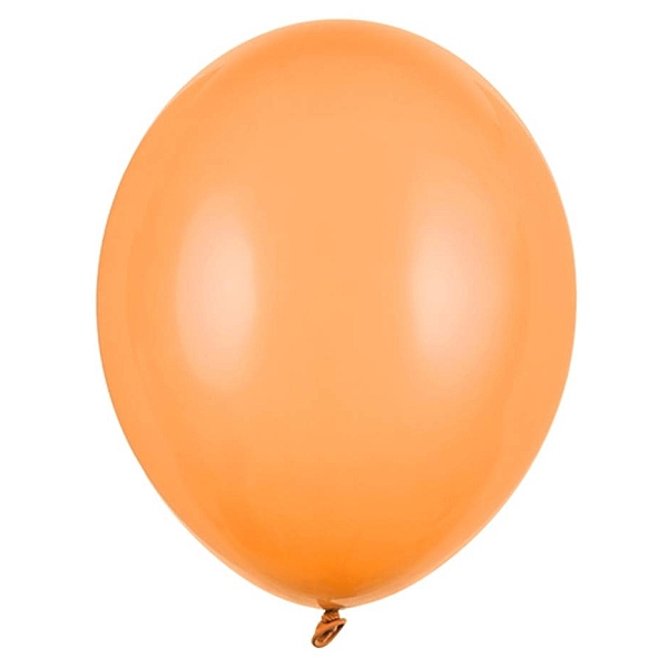 Bal�nek latexov� 30 cm sv�tle oran�ov� 1 ks
