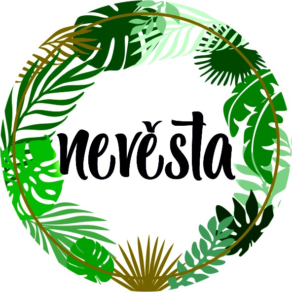 PLACKA Nev�sta  se zelen�mi listy a �ern�m n�pisem