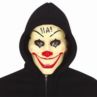 HALLOWEEN MASKA plastov� Klaun HA!