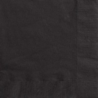 UBROUSKY jednobarevn� �ern� - 33x33cm 20ks