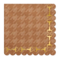 Ubrousky T�meny, Kon� 33x33 cm 12ks