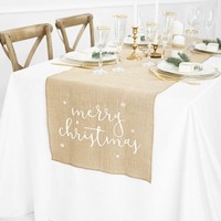 �ERPA stolov� Merry Christmas juta