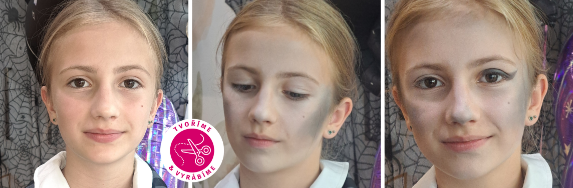A halloweensk� make up