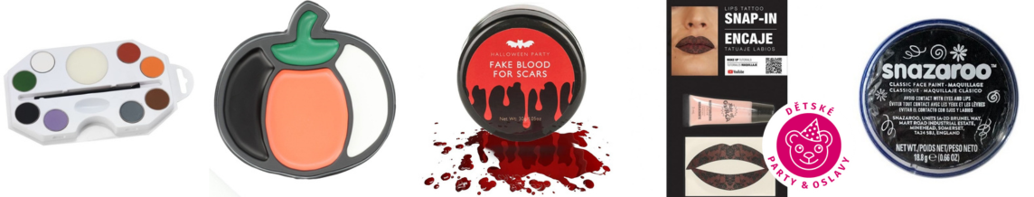 A halloweensk� make up