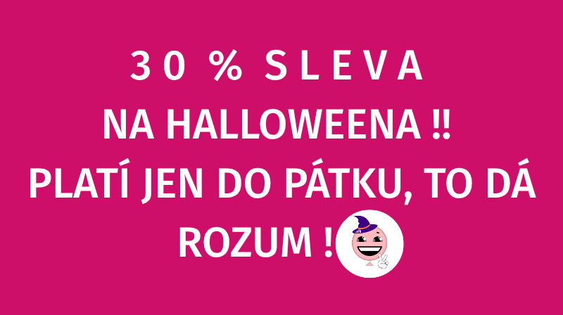 A halloweensk� sleva