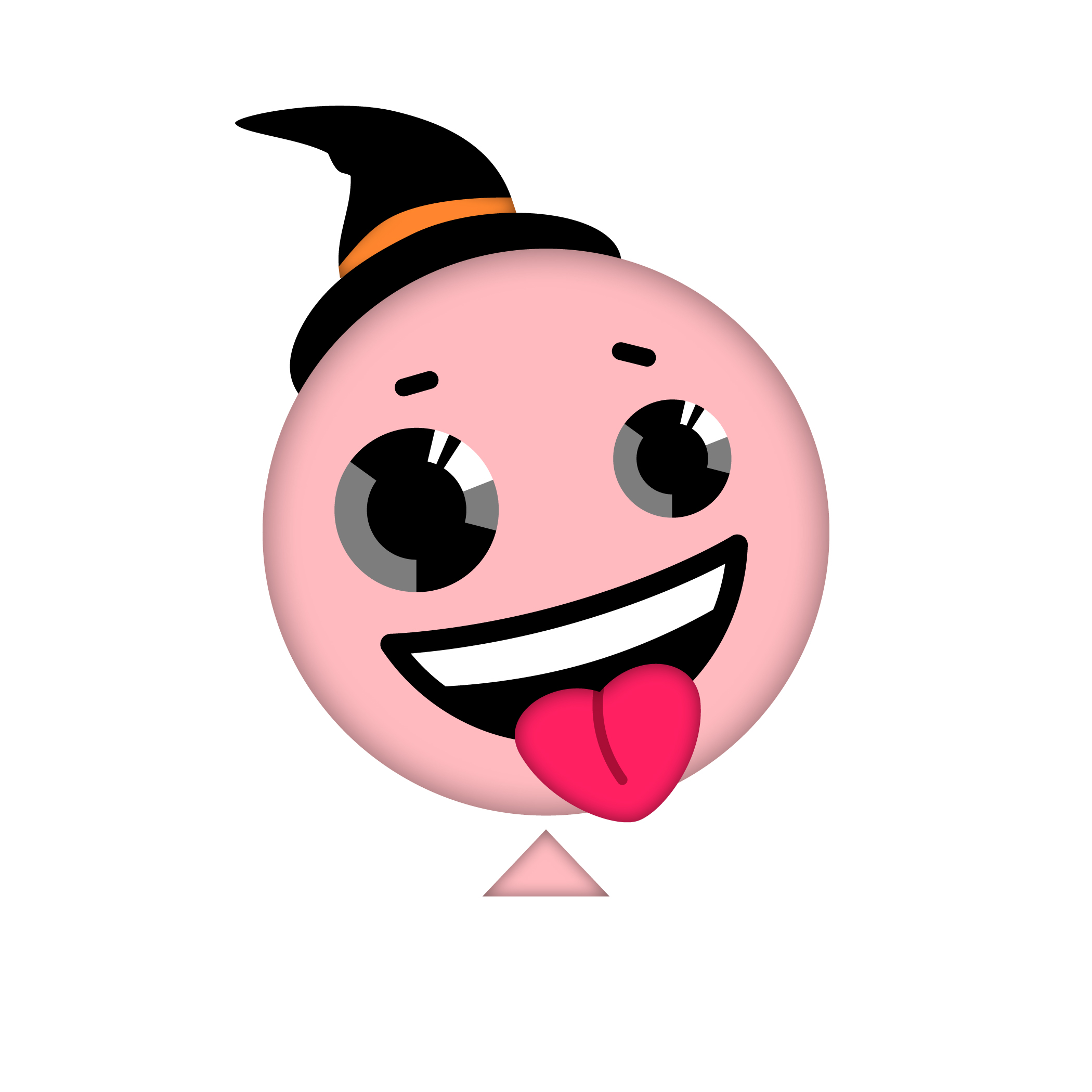 A N�fuka s �epi�kou a vyplazen�m jazykem