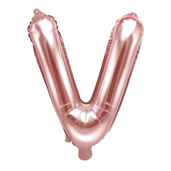BAL�NEK f�liov� p�smeno V Rose Gold 35cm