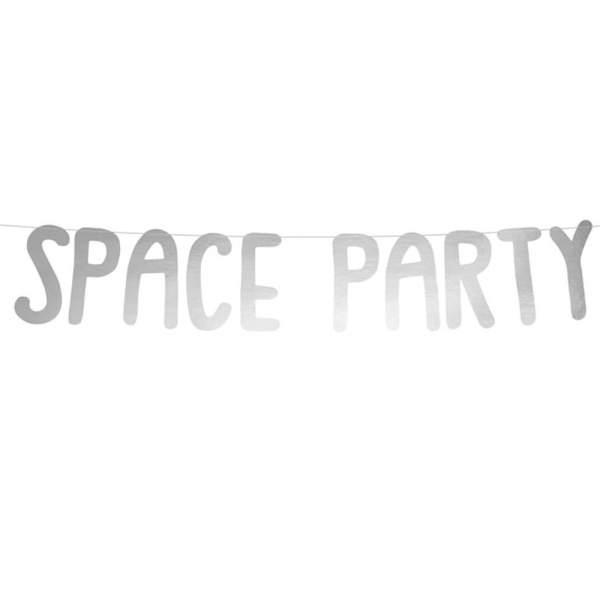 BANNER Space Party st��brn�