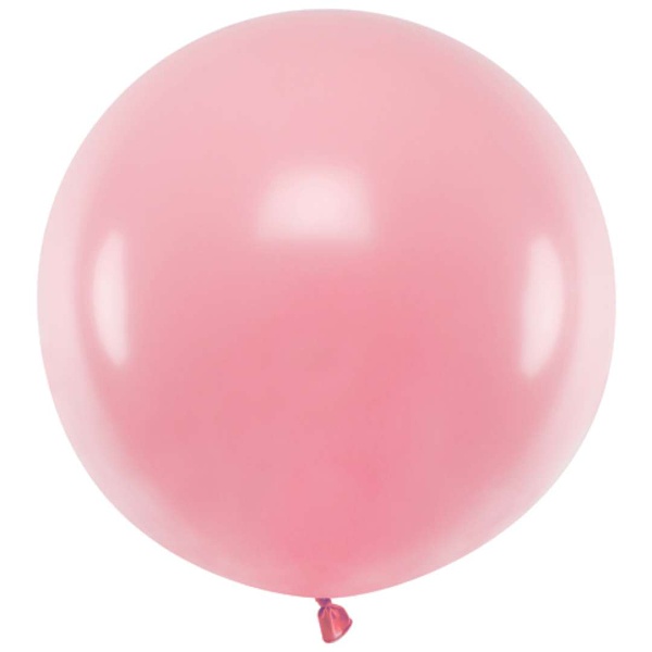 Bal�n latexov� pastelov� Baby Pink 60 cm