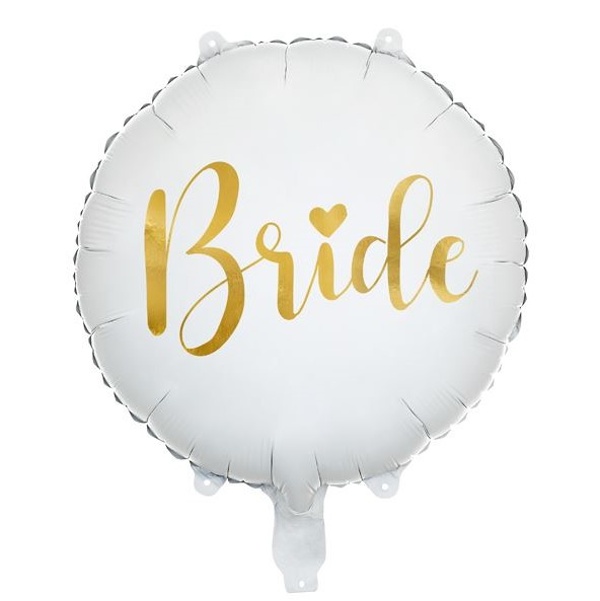 Bal�nek f�liov� b�l�, zlat� Bride 35cm
