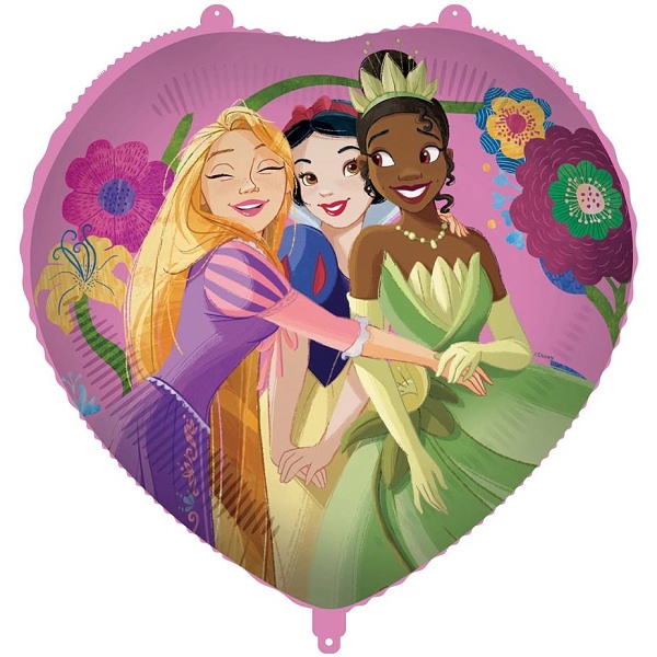 Bal�nek f�liov� srdce Disney Princess 46cm