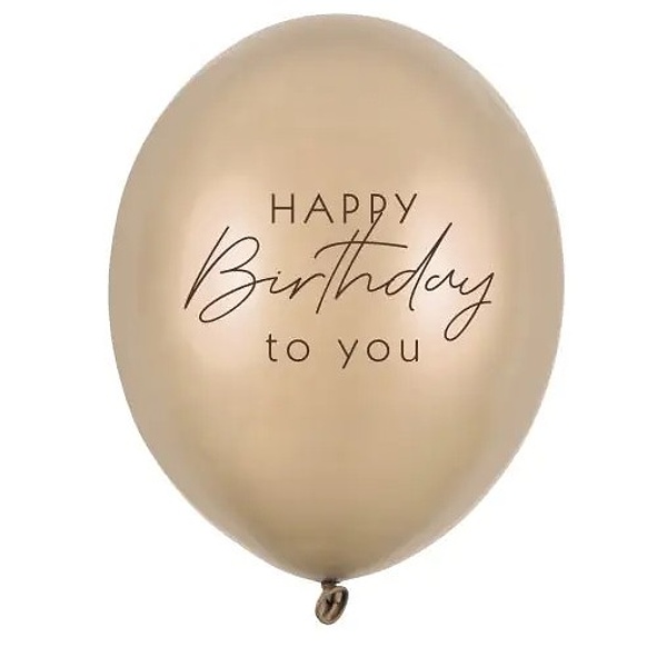 Bal�nky latexov� HB to you zlat� 30 cm 50 ks