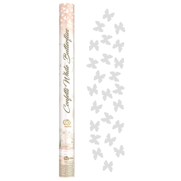 KONFETY vyst�elovac� svatebn� Mot�lci 60cm