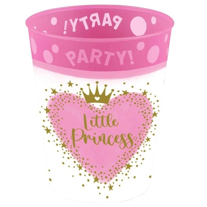 Kel�mek plastov� opakovan� pou�iteln� My Little Princess 250ml 4ks