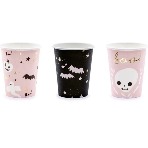 Kel�mky pap�rov� Boo! Mix 220 ml 6 ks