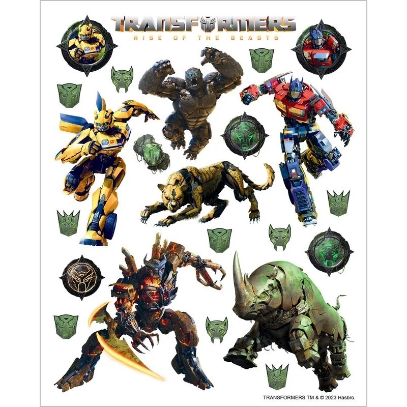 N�lepky Mini Transformers 13,2 x 16,5cm