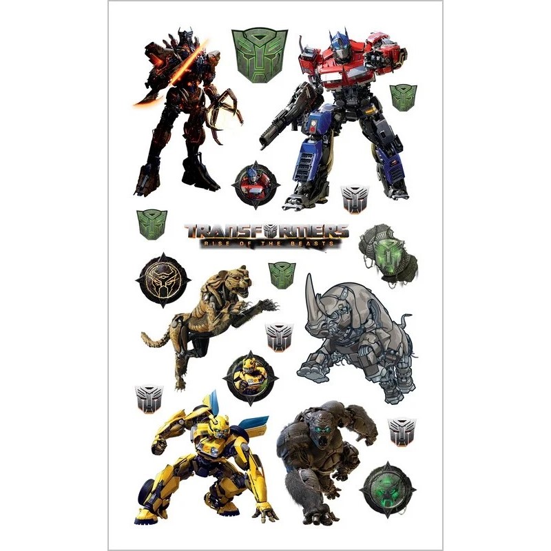 N�lepky Mini Transformers 7,5 x 12,3cm