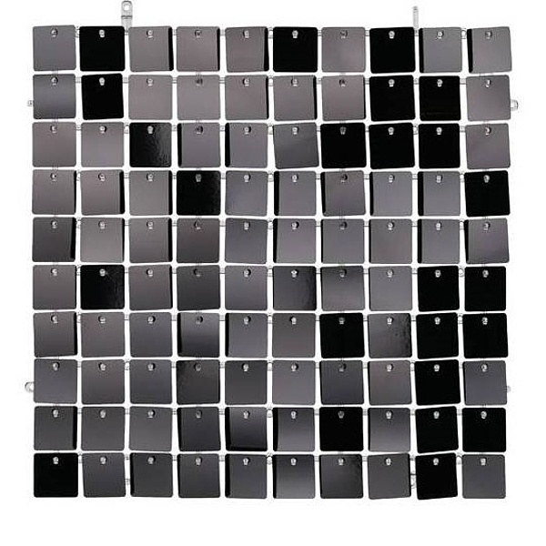 Panel dekora�n�, �ern� barva, 30x30 cm