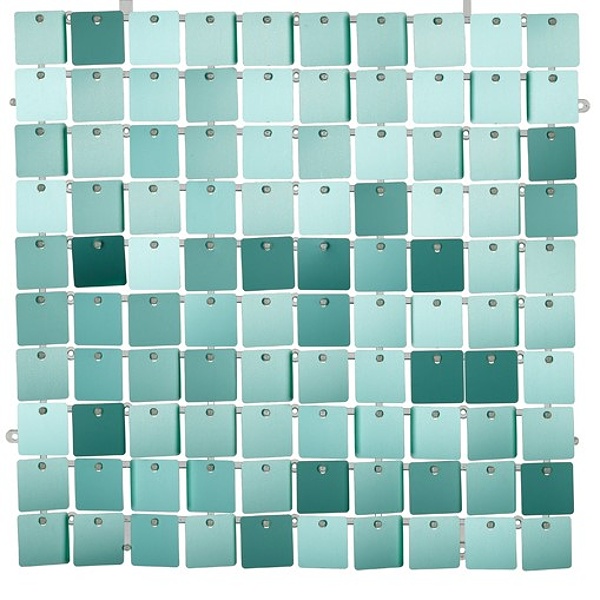 Panel dekora�n�, tyrkysov� barva, 30x30 cm