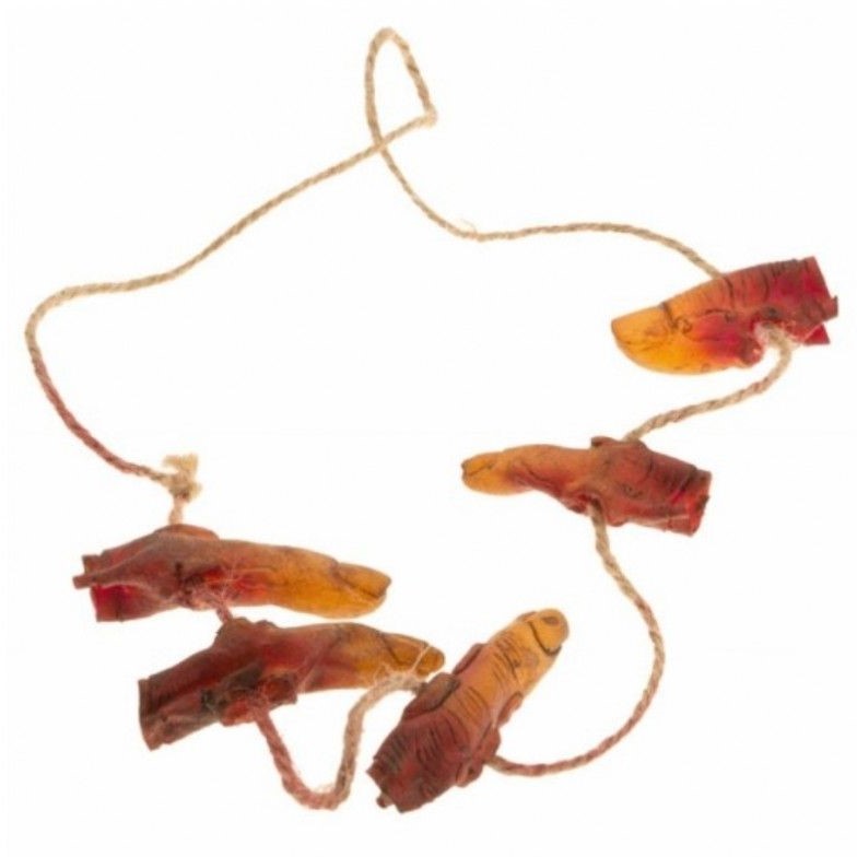Prsty krvav�, latexov� k zav�en� 5ks 7 cm x 2 cm x 2 cm