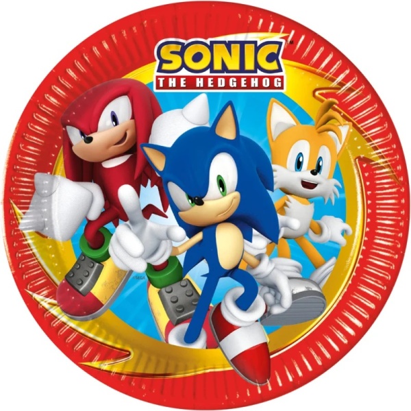 Tal��ky pap�rov� Sonic 23 cm 8 ks