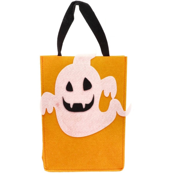 Ta�ka filcov� Halloween BoOo Duch 27 x 20 x 10 cm