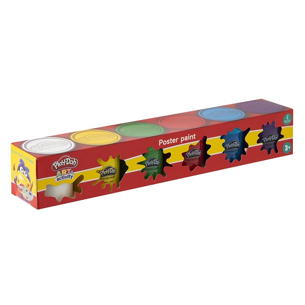 Tempery v kel�mku 6 x 45 ml Play-Doh