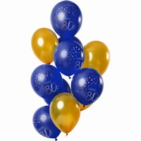 BAL�NKY latexov� HB 80 Elegant True Blue 30cm 12ks