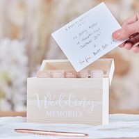 BOX d�ev�n� Wedding memories 13,5x11x5cm