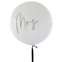 Bal�n latexov� Mrs. S �ernou stuhou 91 cm