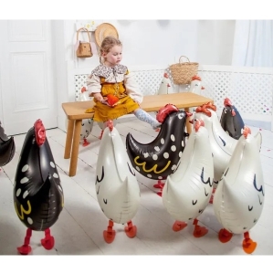 Bal�nek chod�c� Slepi�ka b�l� 45 x 42 cm