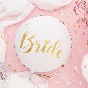 Bal�nek f�liov� b�l�, zlat� Bride 35cm