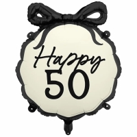 Bal�nek f�liov� s ma�li�kou Happy 50 47x45cm