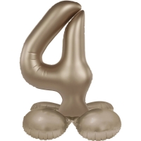 Bal�nek f�liov� samostojn� ��slo 4 Starlight Gold, sat�nov� lesk 41 cm