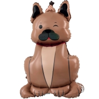 Bal�nek f�liov� stojac� Bulldog s kloboukem 60x98cm