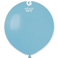 Bal�nek latexov� baby modr� 48 cm 1 ks