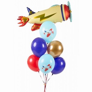 BAL�NKY Letadlo 6 ks 30 cm