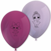 Bal�nky latexov� LOL 28 cm 8 ks
