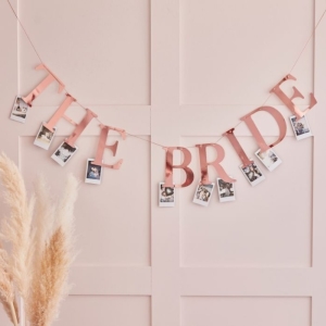 Banner The Bride s kol��ky na fotky Rose Gold 1,5 m