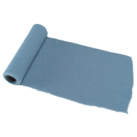 Bavln�n� �erpa na st�l ocelov� modr� 26x300cm