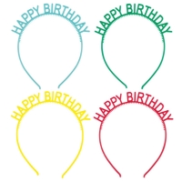 �elenka narozeninov� Happy Birthday mix barev 1 ks