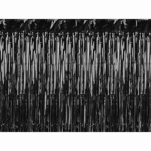 Dekora�n� z�v�s f�liov� �ern� 90x250cm