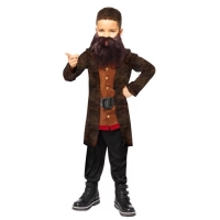 D�tsk� kost�m Hagrid 6-8 let