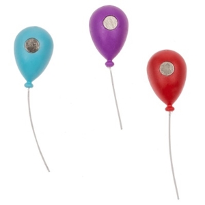 Dr�t ocelov� se 6 magnety na fotky, bal�nky 150cm