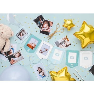 Girlanda pap�rov� s fotor�me�ky Velryba 3 m